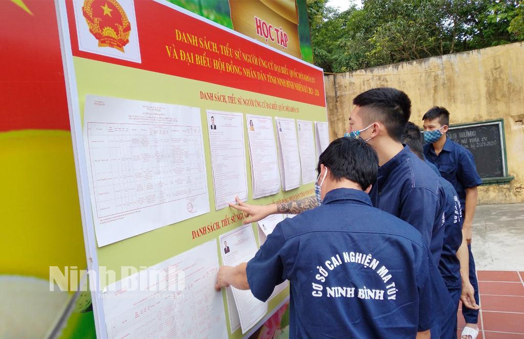 Đảm bảo quyền bầu cử cho học viên trong cơ sở cai nghiện