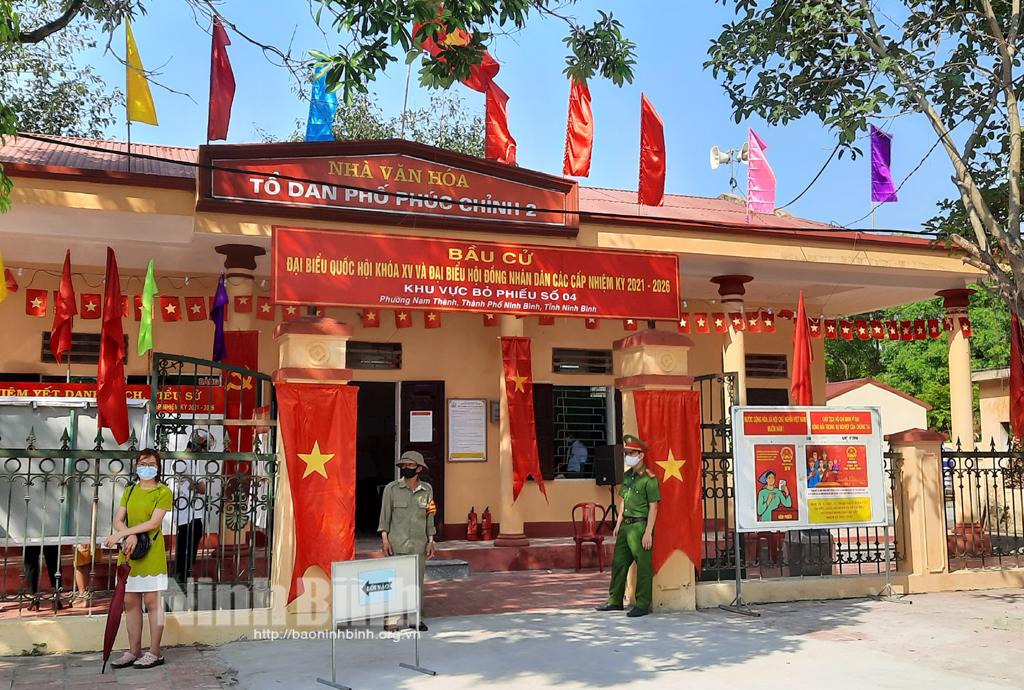 An ninh trật tự ngày bầu cử được đảm bảo