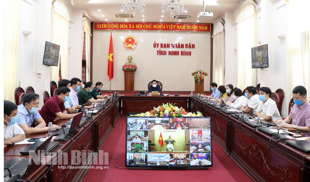 Hội nghị trực tuyến toàn quốc về phòng chống dịch COVID-19