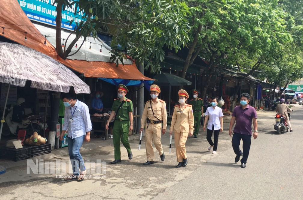 Thành phố Ninh Bình: Đã có 34 trường hợp bị xử lý vì vi phạm các quy định về phòng chống dịch Covid -19