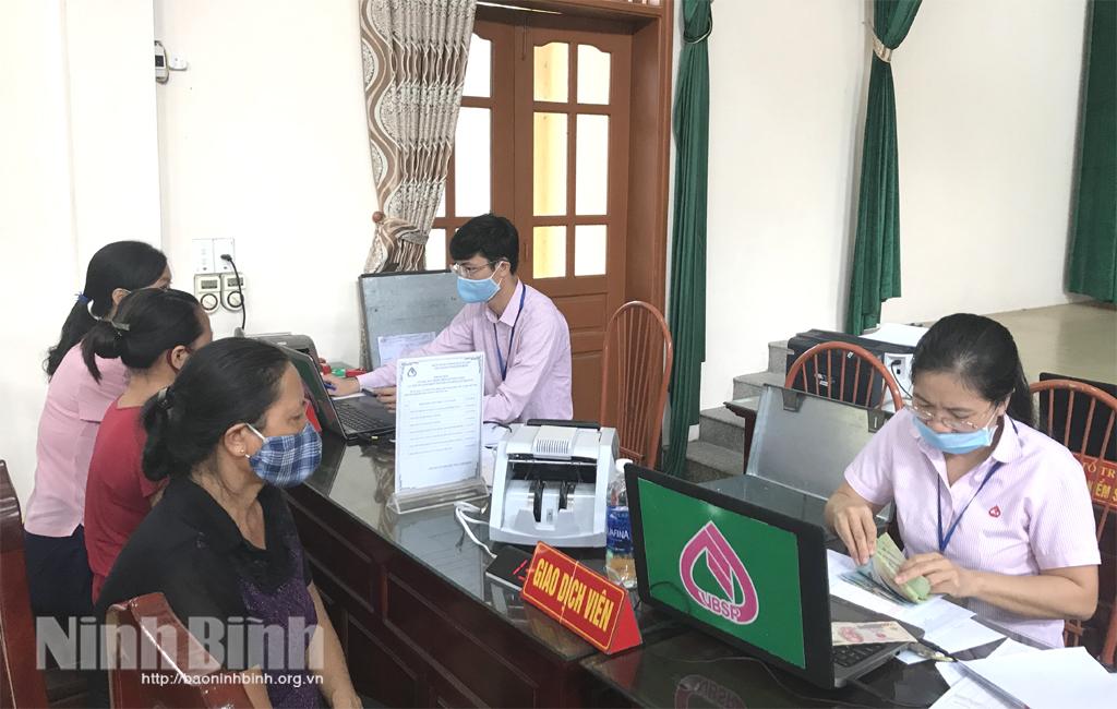 Giải ngân vốn chính sách nhanh chóng, chính xác, đảm bảo công tác phòng chống dịch