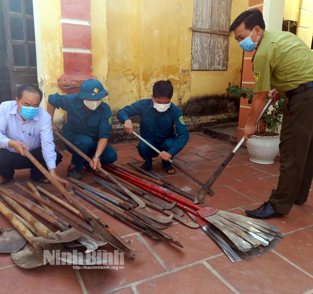 Trường Yên chủ động phòng chống thiên tai