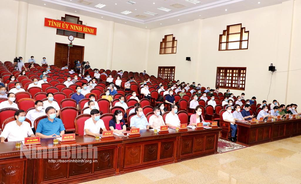 Hội nghị trực tuyến toàn quốc sơ kết 5 năm thực hiện Chỉ thị số 05 của Bộ Chính trị khóa XII