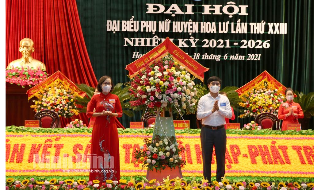 Đại hội đại biểu Phụ nữ huyện Hoa Lư lần thứ XXII, nhiệm kỳ 2021-2026