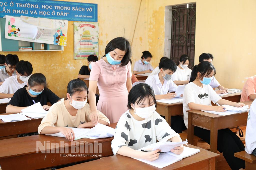 Ngành giáo dục và Đào tạo huyện Gia Viễn: Dồn sức ôn tập, chuẩn bị cho kỳ thi tuyển sinh vào lớp 10