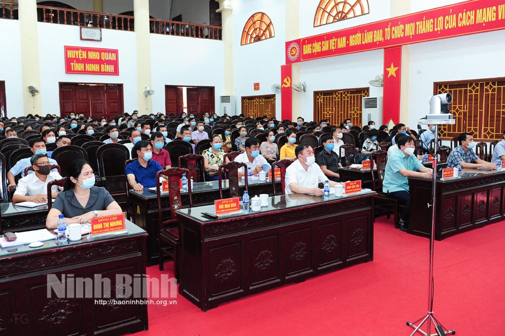 Nho Quan học tập, quán triệt Nghị quyết Đại hội XIII của Đảng
