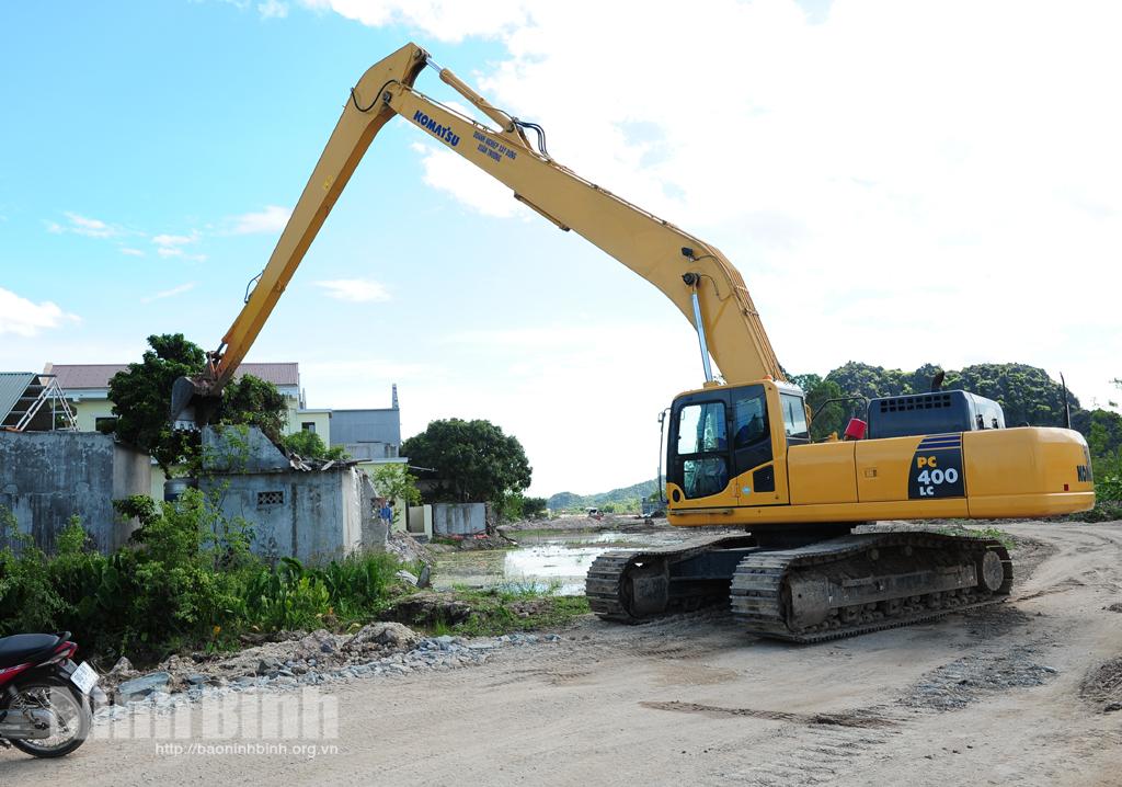 Hoa Lư cơ bản hoàn thành GPMB dự án cao tốc Bắc - Nam đoạn Mai Sơn - Quốc Lộ 45