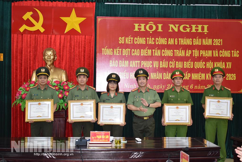 Sơ kết công tác Công an 6 tháng đầu năm 2021