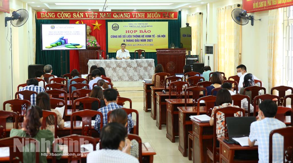 Công bố số liệu kinh tế - xã hội 6 tháng đầu năm 2021