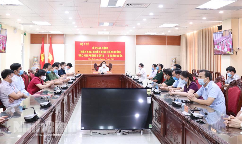 Lễ phát động triển khai chiến dịch tiêm chủng vắc xin phòng COVID-19 toàn quốc