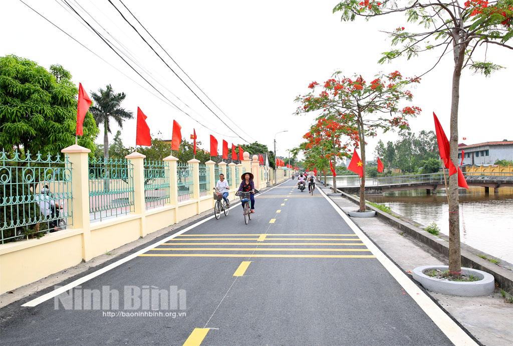 Yên Khánh hướng tới các mục tiêu cao hơn trong xây dựng nông thôn mới