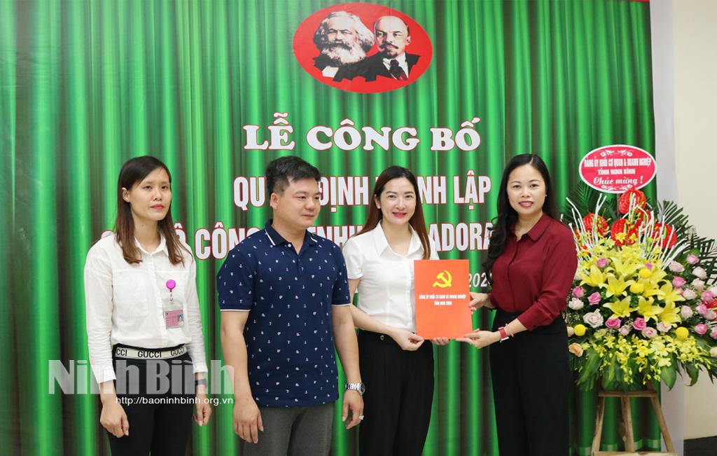 Đảng ủy Khối Cơ quan và Doanh nghiệp tỉnh: Quan tâm lãnh đạo, chỉ đạo công tác phát triển đảng viên