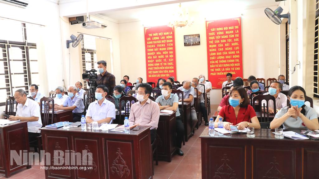 Hội Khuyến học tỉnh sơ kết công tác 6 tháng đầu năm và tổng kết việc thực hiện thí điểm mô hình "Công dân học tập"