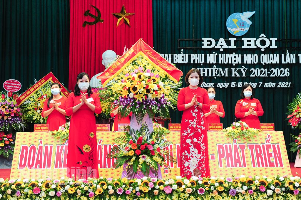 Đại hội đại biểu Phụ nữ huyện Nho Quan lần thứ XI, nhiệm kỳ 2021-2026