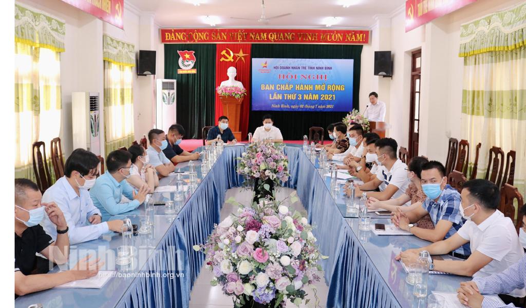 Hội nghị Ban Chấp hành Hội Doanh nhân trẻ tỉnh mở rộng lần thứ 3
