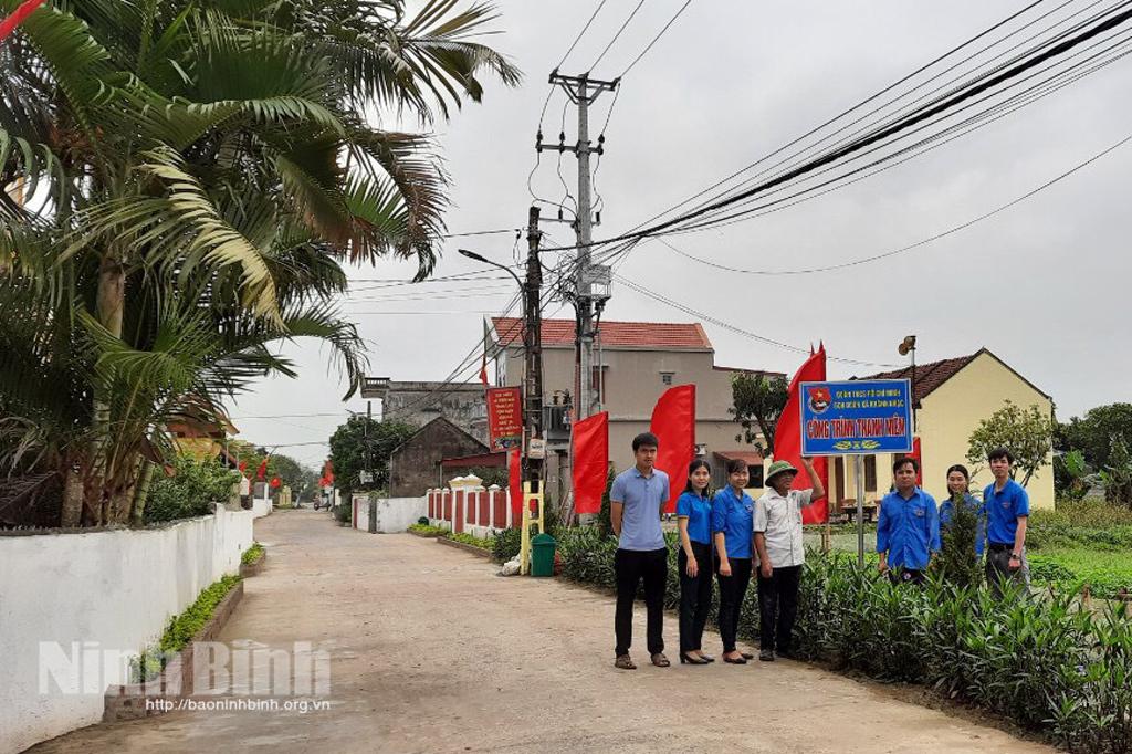 Thanh niên Khánh Nhạc, xung kích phát triển kinh tế- xã hội