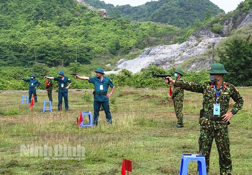 Ghi nhận từ Hội thi pháp luật về Dân quân tự vệ