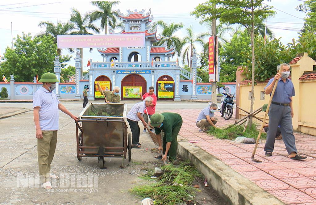 Ra mắt Câu lạc bộ "Cựu chiến binh bảo vệ môi trường" phố Phúc Thịnh