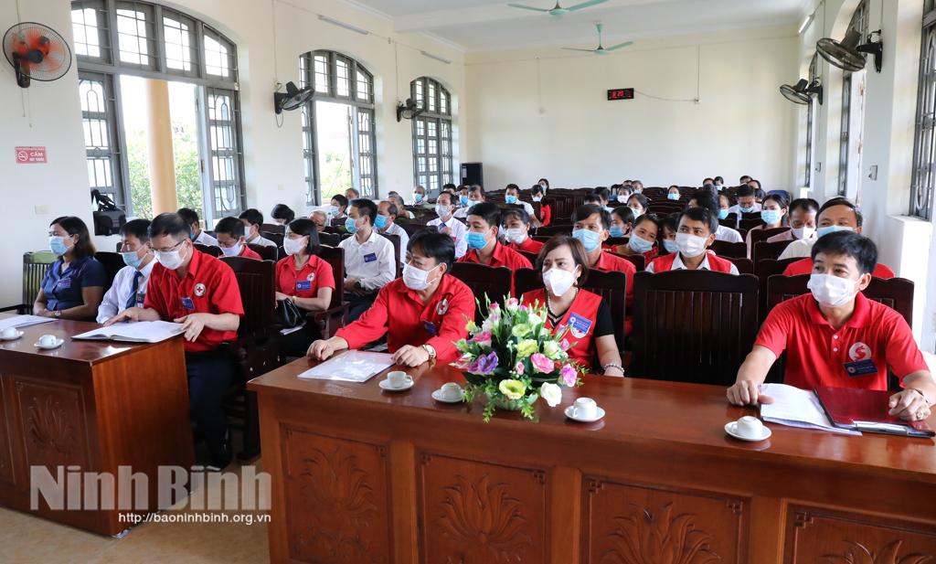 Đại hội đại biểu Hội Chữ thập đỏ phường Ninh Khánh