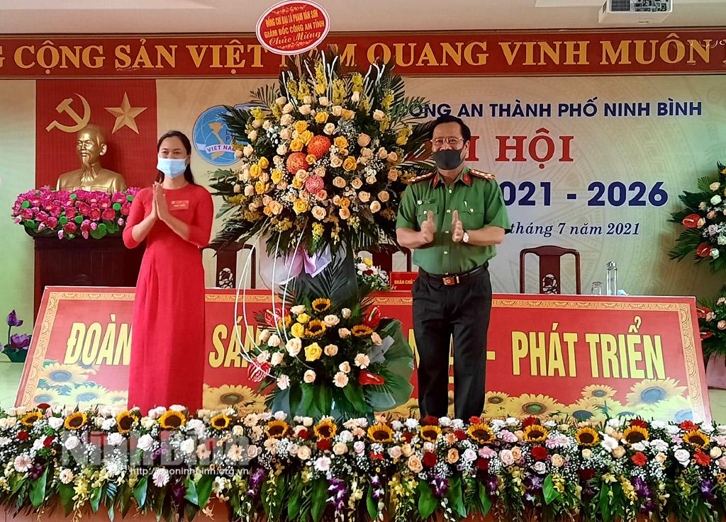 Đại hội Hội Phụ nữ Công an thành phố Ninh Bình nhiệm kỳ 2021-2026