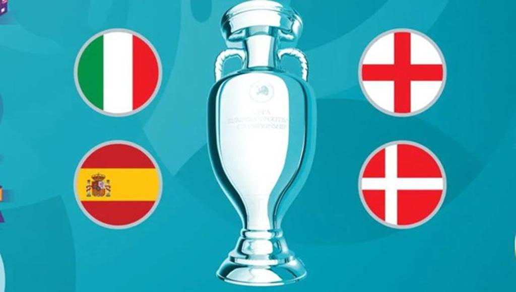 Lịch thi đấu và trực tiếp các trận bán kết, chung kết EURO 2020