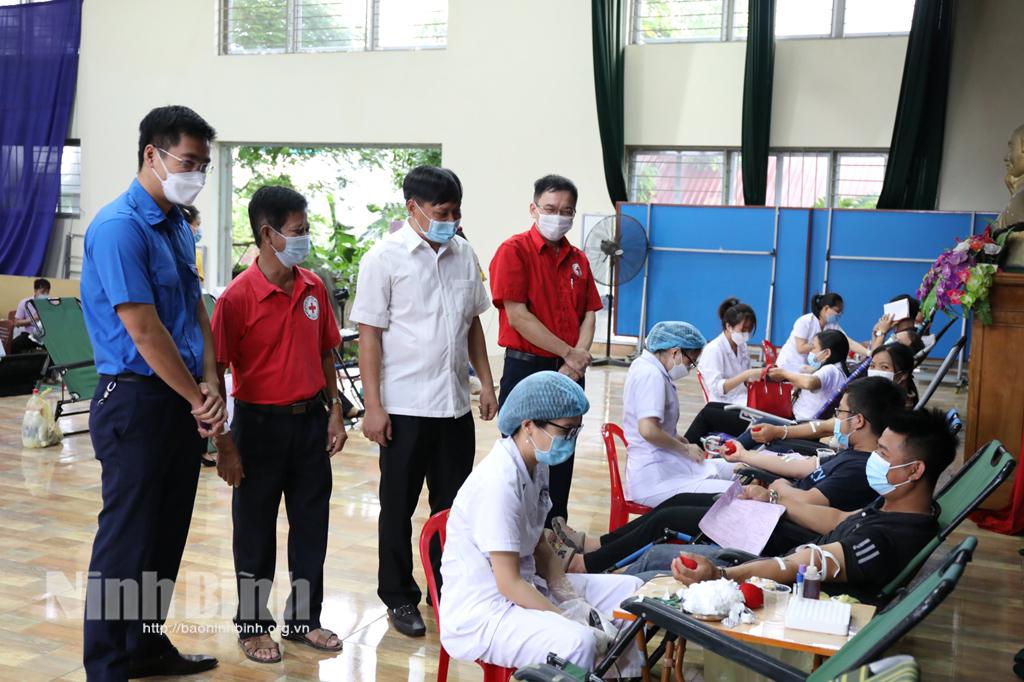 Yên Mô tổ chức "Hiến máu tình nguyện" đợt 1, năm 2021