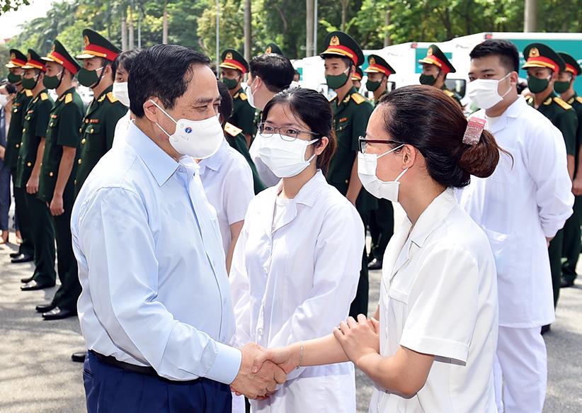 PM asks for more medical workers to help COVID-19 hotspots
