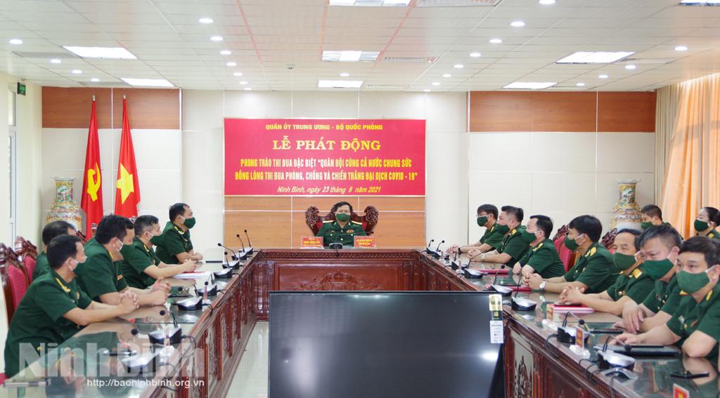 Quân ủy Trung ương, Bộ Quốc phòng phát động phong trào thi đua đặc biệt về phòng, chống và chiến thắng đại dịch COVID - 19