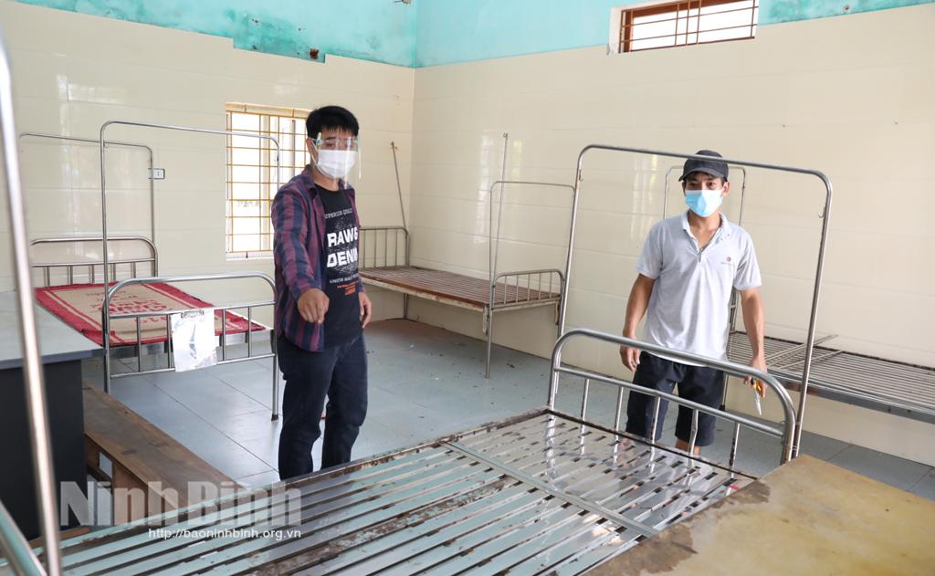 Cơ sở điều trị bệnh nhân COVID-19 huyện Kim Sơn có quy mô 80 giường bệnh