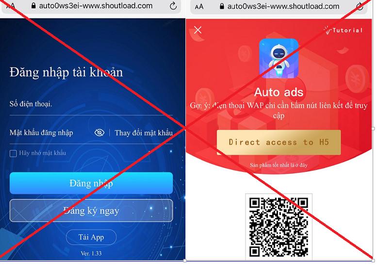 Công an Ninh Bình cảnh báo ứng dụng Auto Ads huy động vốn đa cấp lừa đảo