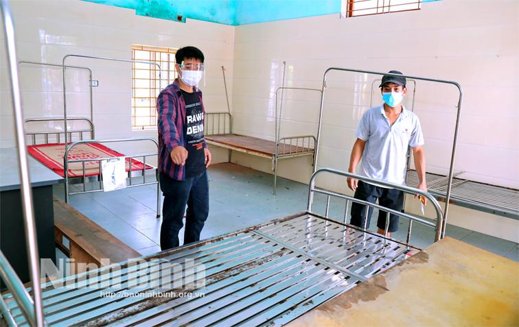 Kim Sơn siết chặt các biện pháp phòng, chống dịch COVID-19