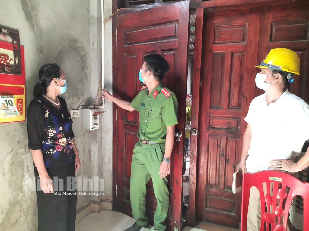 Kiểm tra an toàn phòng cháy, chữa cháy khu dân cư