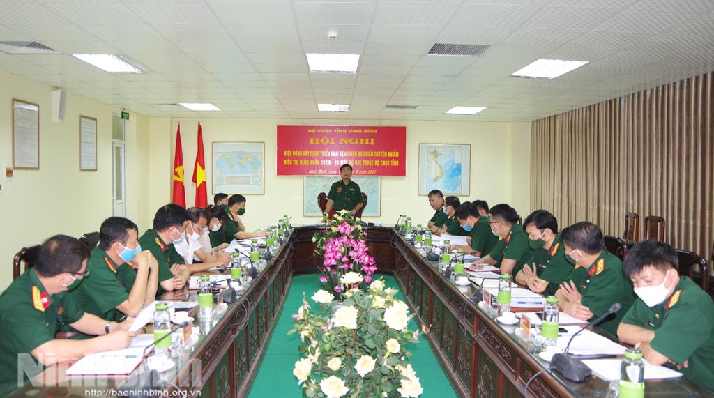 Chọn Đại học Hoa Lư làm địa điểm sẵn sàng triển khai xây dựng Bệnh viện dã chiến điều trị bệnh nhân COVID-19