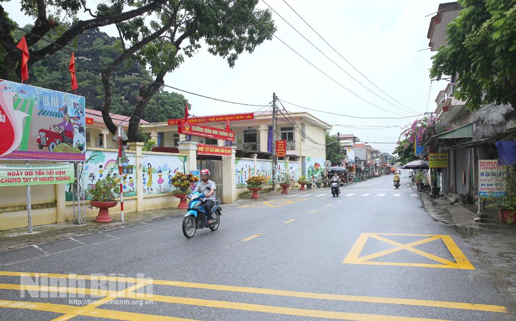 Trường Yên đạt chuẩn nông thôn mới kiểu mẫu