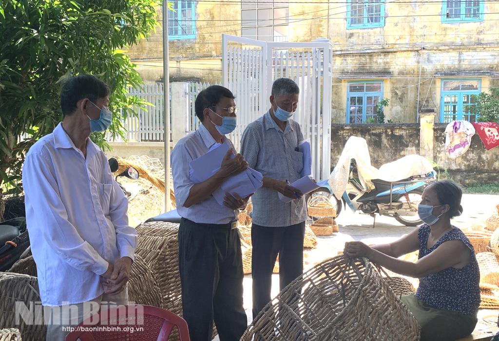 Kim Sơn hoàn thành sớm việc rà soát đón người dân trở về quê