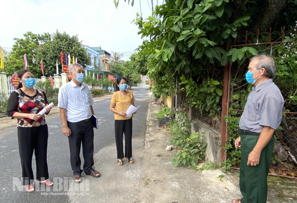 Gia Viễn phát huy vai trò Tổ COVID cộng đồng trong phòng, chống dịch