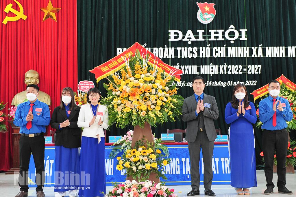 Đại hội đại biểu Đoàn TNCS Hồ Chí Minh xã Ninh Mỹ lần thứ XXVIII, nhiệm kỳ 2022-2027