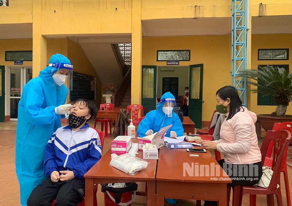 Ngày 15/1, ổ dịch mới tại trường Tiểu học Thanh Bình, ghi nhận 9 ca bệnh