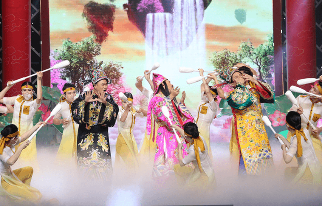 "Gặp nhau cuối năm-Táo quân 2022": Nóng với "vũ điệu ngoáy mũi"