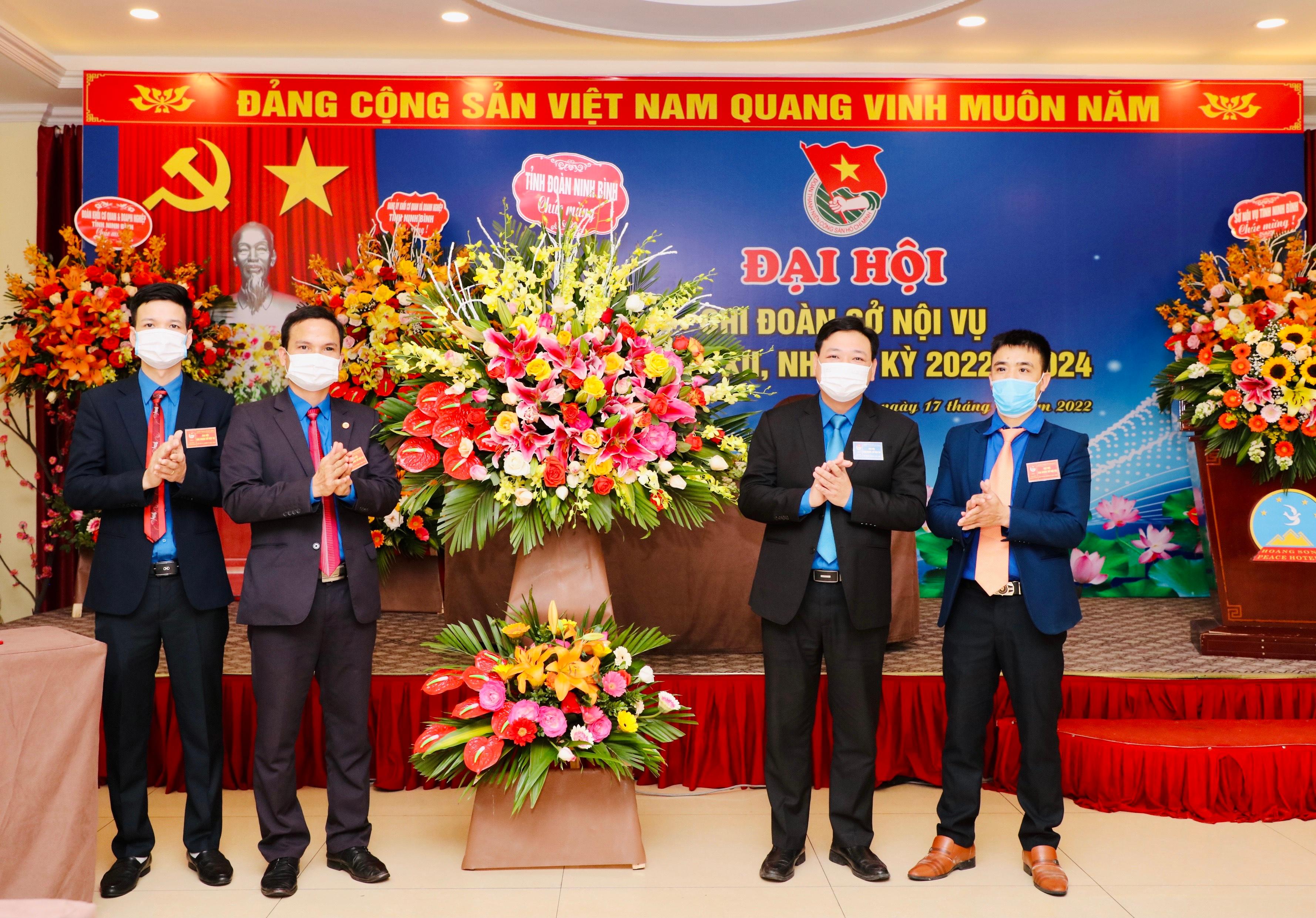 Đại hội chi đoàn thanh niên Sở Nội vụ lần thứ XII, nhiệm kỳ 2022 - 2024