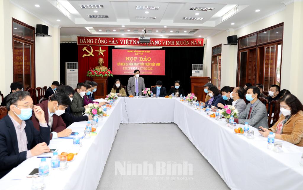 Họp báo tuyên truyền kỷ niệm 67 năm ngày Thầy thuốc Việt Nam 27/2