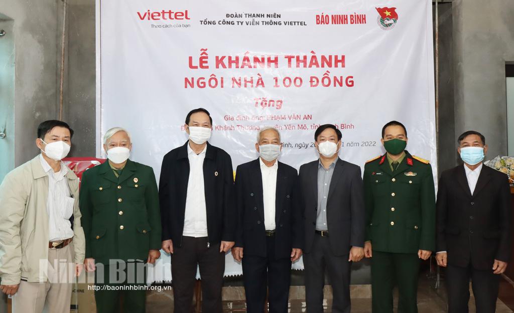 Khánh thành, bàn giao nhà tình nghĩa