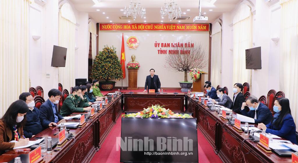 Triển khai nhiệm vụ công tác phòng, chống tội phạm năm 2022