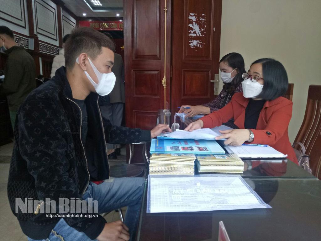 Hoa Lư: Tư vấn, giới thiệu việc làm cho quân nhân xuất ngũ trở về địa phương năm 2022