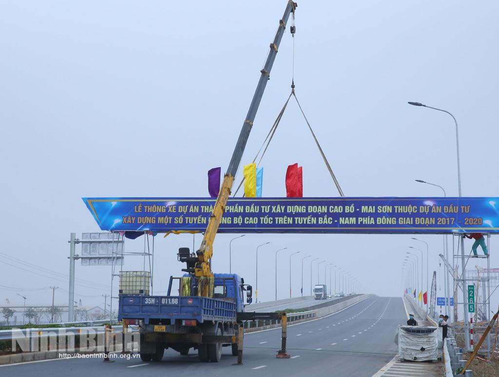 Cao tốc Cao Bồ- Mai Sơn trước giờ thông xe