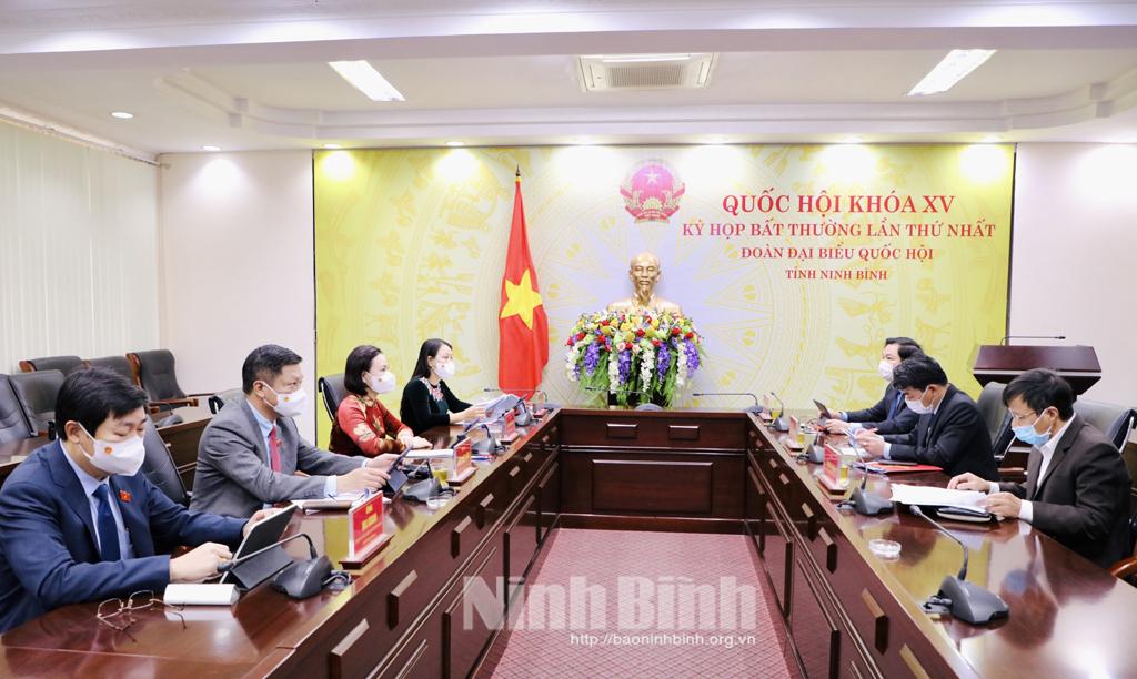 Khai mạc kỳ họp bất thường lần thứ nhất- Quốc hội khóa XV