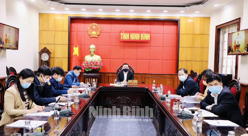 Hội nghị trực tuyến triển khai công tác bảo đảm trật tự an toàn giao thông năm 2022