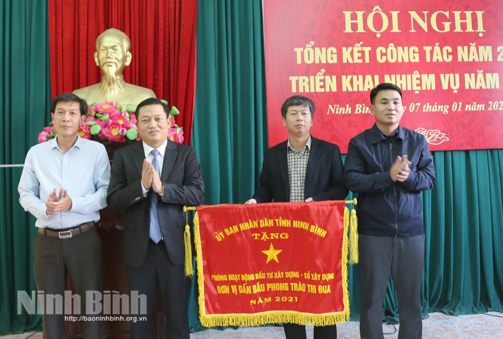 Sở Xây dựng triển khai nhiệm vụ năm 2022