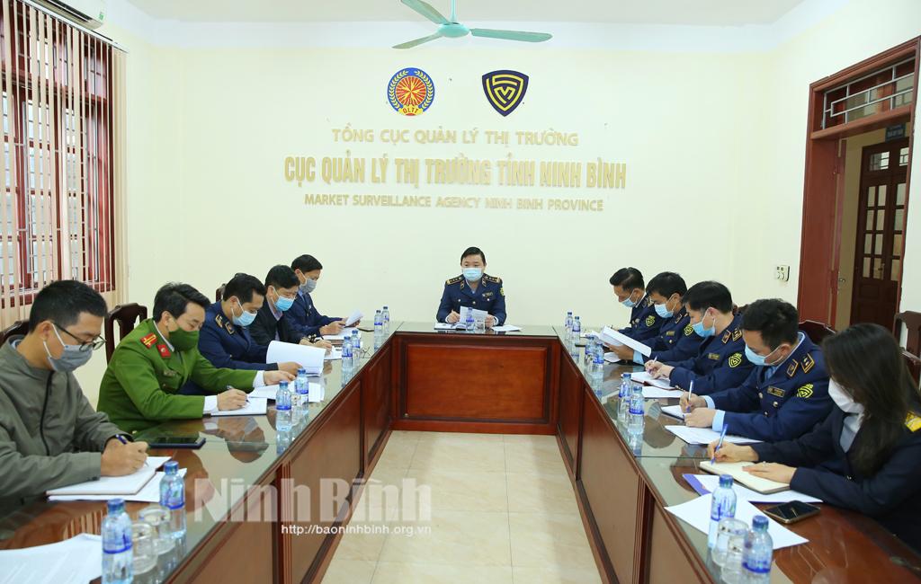 Triển khai kế hoạch kiểm tra chống buôn lậu, gian lận thương mại và hàng giả dịp Tết Nguyên đán Nhâm Dần 2022