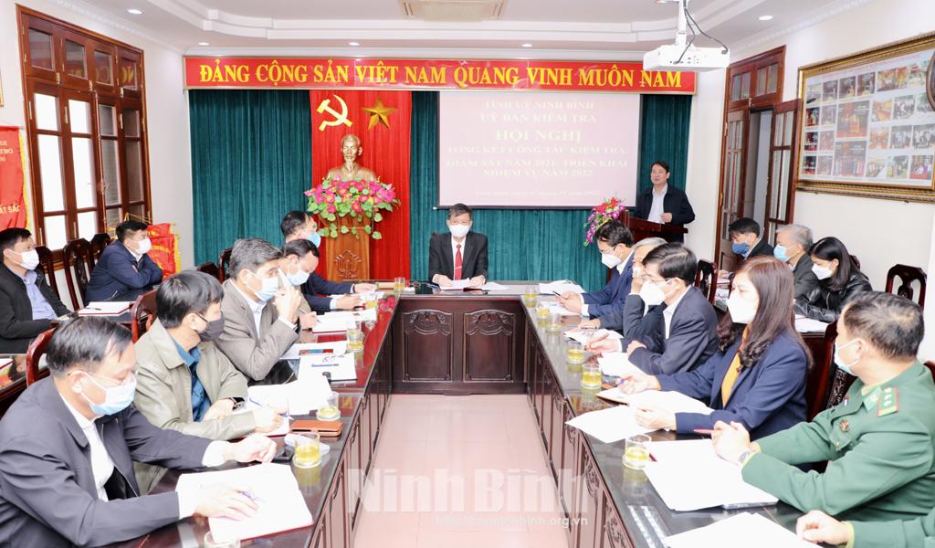 Triển khai nhiệm vụ công tác kiểm tra, giám sát năm 2022